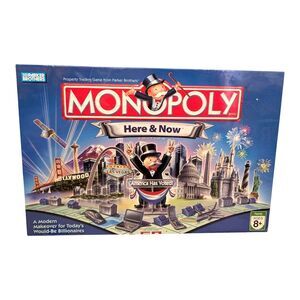 Monopoly Here & Now Edition America Has Voted 2006 Board Game NEW SEALED